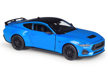 Load image into Gallery viewer, WELLY 1:25 2024 Mustang GT Racing Sports Coupe Model Diecast Metal Car New Collection