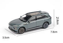 Load image into Gallery viewer, XCARTOYS 1:64 Gray Xpeng G9 EV Electric Vehicle SUV Model Diecast Metal Car
