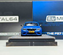 Load image into Gallery viewer, Mortal 1:64 Blue F87 M2 Coupe Sports Model Diecast Metal Car New Collection