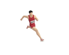 Load image into Gallery viewer, 1:64 Painted Figure Mini Model Miniature Resin Diorama Sand Running Man Athlete