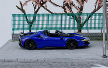 Load image into Gallery viewer, Scalemini 1:64 Blue SF90 Spider Racing Sports Model Diecast Resin Car New