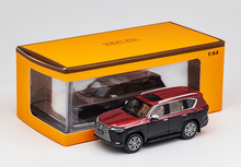Load image into Gallery viewer, GCD 1:64 Red LX600 SUV Off Road Vehicle Model Diecast Metal Car Box