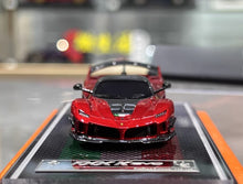 Load image into Gallery viewer, U2 1:64 Red FXXK EVO Super Racing Sports Model Diecast Resin Car New Collection