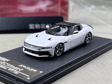 Load image into Gallery viewer, PK 1:64 White 12C Spider Convertible Sports Model Diecast Metal Car New Collection