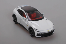 Load image into Gallery viewer, Funny 1:64 White F Purosangue SUV Luxury Sports Model Diecast Metal Car New