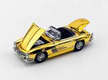 Load image into Gallery viewer, YS 1:64 Plating Gold 300SL W198 Convertible Sports Model Diecast Metal Car New Collection