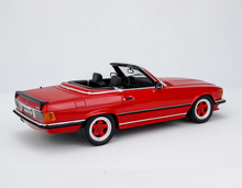 Load image into Gallery viewer, Otto 1:18 Red 1986 BENZ R107 500SL AMG Classic Model Diecast Resin Car New