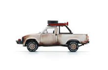 Load image into Gallery viewer, BM 1:64 White 1980 Rusting Hilux N60 N70 Pickup Truck Model Diecast Metal Car
