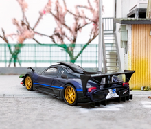 Load image into Gallery viewer, CM 1:64 Blue Zonda Revolucion Super Racing Sports Model Diecast Metal Car New