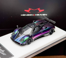Load image into Gallery viewer, HH 1:64 Purple Zonda Tricolore Sports Model Diecast Metal Car New Collection
