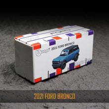 Load image into Gallery viewer, Bburago 1:64 2021 Ford Bronco SUV ORV Sports Model Diecast Metal Car New Collection