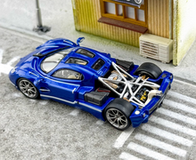 Load image into Gallery viewer, CM 1:64 Blue Utopia Super Racing Sports Model Diecast Metal Car New Collection