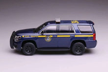 Load image into Gallery viewer, 1:64 596 Blue State Trooper Police Tahoe SUV Sport Model Diecast Metal Car New Collection
