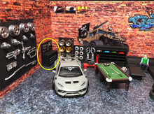 Load image into Gallery viewer, 1:64 Repair Tools Table Garage Display Scene Model Resin For Car New