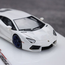 Load image into Gallery viewer, Tardis 1:64 White Aventador LP700-4 Sports Model Diecast Resin Car New Collection