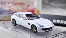 Load image into Gallery viewer, PK 1:64 White GTC4 Lusso Racing Sports Model Diecast Metal Car New Collection
