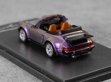 Load image into Gallery viewer, RM 1:64 Purple Singer 930 Turbo Study Convertible Model Diecast Metal Car New Collection