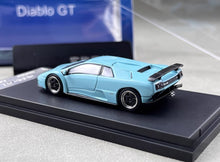 Load image into Gallery viewer, SH 1:64 Blue Diablo GT 1998 Racing Sports Model Diecast Metal Car New Collection
