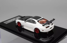 Load image into Gallery viewer, YM 1:64 JDM White Supra A80 JAZ80 Racing Sports Model Diecast Resin Car New Collection