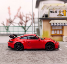 Load image into Gallery viewer, MINIGT 1:64 Red 911 992 GT3 Racing Sports Model Diecast Metal Car New