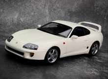 Load image into Gallery viewer, LCD 1:18 White JDM Supra A80 Coupe Racing Sports Model Diecast Metal Car New