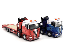 Load image into Gallery viewer, 1:76 Scania R420 Trailer Flatbed Tow Truck Model Diecast Metal Car
