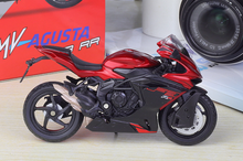Load image into Gallery viewer, WELLY 1:18 Red MV Agusta F3 RR Racing Sports Model Diecast Metal Motorcycle