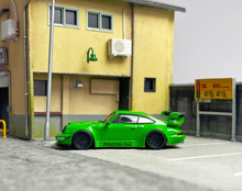 Load image into Gallery viewer, 1:64 Green RWB 964 Racing Sports Classic Model Diecast Metal Car BN