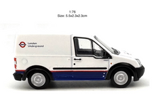Load image into Gallery viewer, 1:76 White Mini Van London Underground Truck Model Diecast Metal Car New Collection