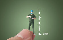 Load image into Gallery viewer, 1:64 Painted Figure Mini Model Miniature Resin Diorama Doctor Patient Surgery New Scene