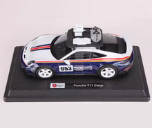 Load image into Gallery viewer, Bburago 1:24 911 Dakar Coupe #953 Racing Sports Model Diecast Metal Car New