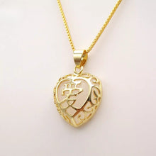 Load image into Gallery viewer, Nature Jade Love Pendant Necklace Gift Jewelry charm Blessing Adore Jewelry l