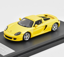 Load image into Gallery viewer, CA 1:64 Yellow 911 Carrera GT Convertible Sports Model Diecast Metal Car New