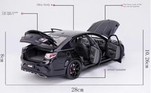 Load image into Gallery viewer, BIANTE 1:18 Black HSV GTSR W1 Sports Sedan Model Diecast Metal Car New