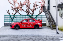 Load image into Gallery viewer, CM 1:64 JDM Red EVO Lancer 9 IX Engine Sports Model Diecast Metal Car New