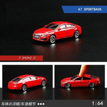 Load image into Gallery viewer, CCA 1:64 Red A7 Racing Sports Back Model Toy Diecast Metal Car BN