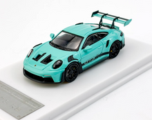 Load image into Gallery viewer, LMLF 1:64 Green 911 992 GT3 RS Sports Model Diecast Metal Car New Collection