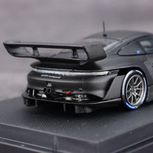 Load image into Gallery viewer, HKM 1:64 Black Carbon 911 GT3 R 992 Rennsport Sports Model Diecast Metal Car