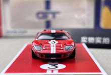 Load image into Gallery viewer, FY 1:64 Red #3 GT40 MK1 MK2 Coupe Racing Sports Model Diecast Metal Car New Collection