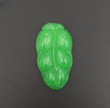 Load image into Gallery viewer, Nature Jade Green Leaf Pendant Necklace Gift Jewelry charm Blessing Luck Fortune