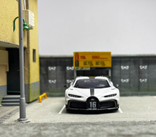 Load image into Gallery viewer, MINIGT 1:64 White Chiron Super Racing Sports Model Diecast Metal Car #569