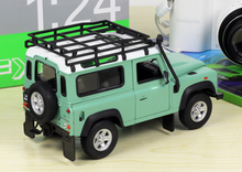 Load image into Gallery viewer, WELLY 1:24 Defender 90 SUV Off Road Classic Model Diecast Metal Car Display