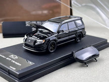 Load image into Gallery viewer, 7cm 1:64 Black JDM Forester SG9 STI Sports Model Diecast Metal Car New Collection