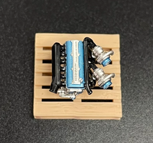 Load image into Gallery viewer, 1:64 JDM RB26 Turbo GTR Engine Garage Mechanic Display Model Resin For Car New