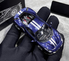 Load image into Gallery viewer, TOC 1:64 Blue 488 Pista Coupe Sports Model Diecast Metal Car New Collection