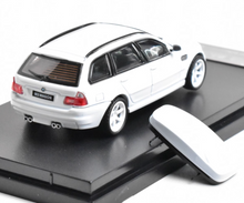 Load image into Gallery viewer, SH 1:64 White M3 CSL E46 3 Series Wagon Sports Model Diecast Metal Car New Collection