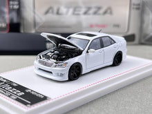 Load image into Gallery viewer, FH 1:64 White Altezza RS200 SXE10 Sedan Sports Model Diecast Metal Car New Collection