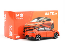 Load image into Gallery viewer, XCARTOYS 1:64 Orange Xpeng G6 EV Electric Vehicle SUV Model Diecast Metal Car