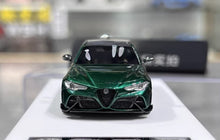 Load image into Gallery viewer, 1:64 CL Green Romeo Giulia GTAm Sports Model Diecast Resin Car New Collection