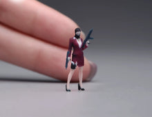 Load image into Gallery viewer, 1:64 Painted Figure Model Miniature Resin Diorama Toy Sand Gangster Bandit Set